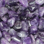 Améthyste Zambie A+ (pierre roulée) 