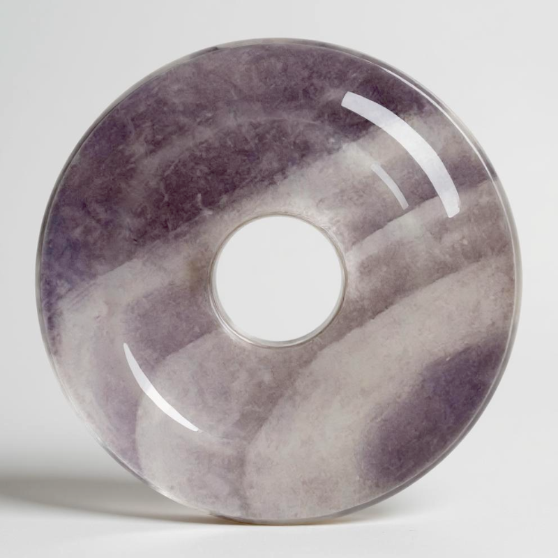 Donut ou PI Chinois améthyste rubanée Brésil A